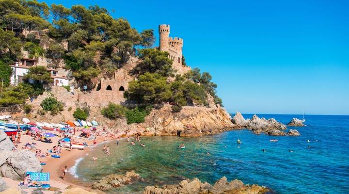 Schloss in Lloret de Mar - Castel d'en Platja