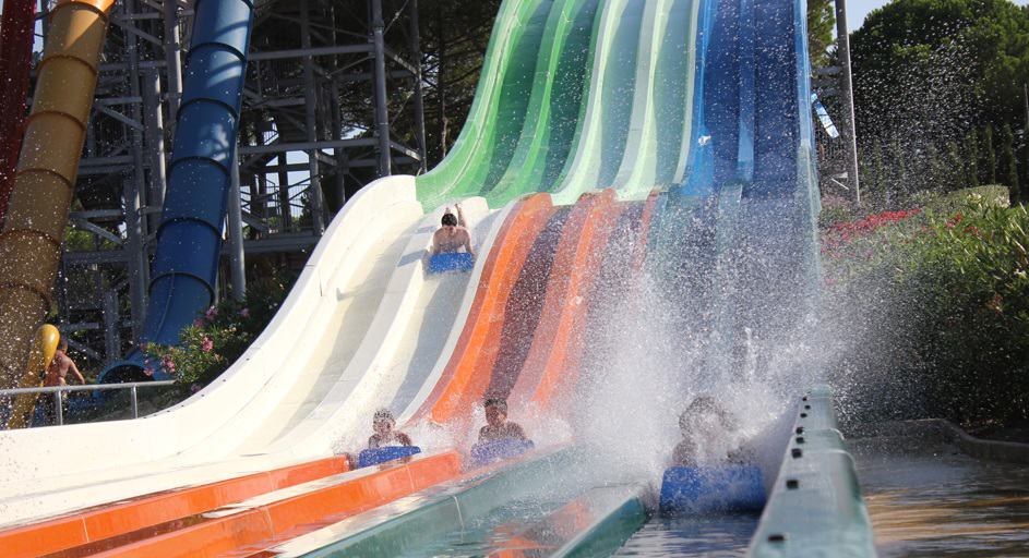Wasserpark Waterworld in Lloret de Mar - Geschwindigkeitsrutsche für Attraktionen