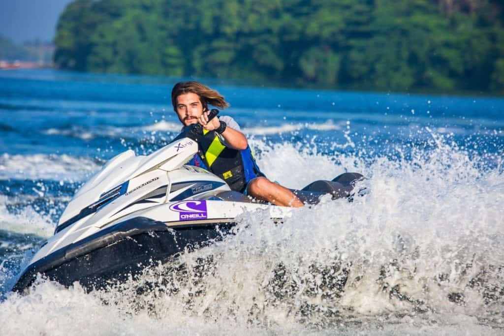 Jetski in Lloret de Mar.