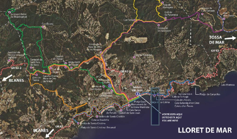 Wandern in Lloret de Mar - die schönsten Routen