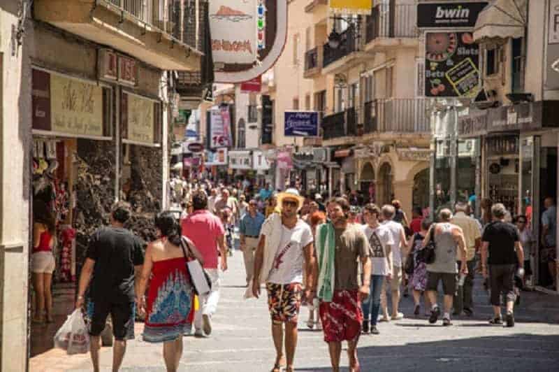 Bezirke von Lloret de Mar.